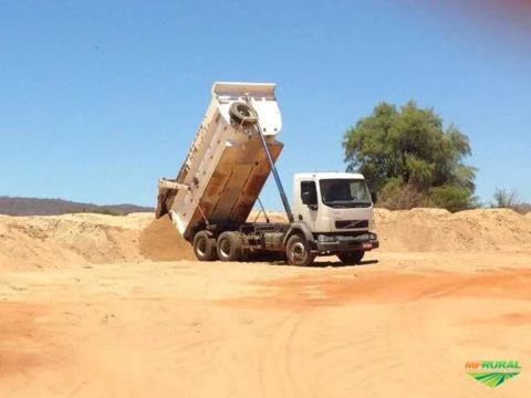 JAZIDA DE EXTRAÇÃO DE AREIA