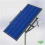 Poste Solar Autônomo - 1 Projetor LED - Base de Fixação Cidade Solar