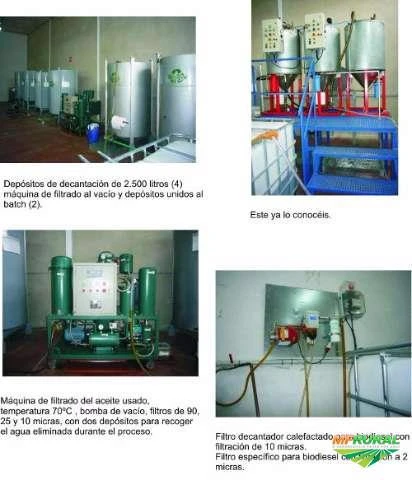 Planta Fabricação de Bio Diesel
