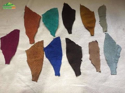 Bota couro online de tilapia