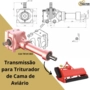 CAIXA DE TRANSMISSÃO PARA ENXADA ROTATIVA, CAPINADEIRA E BATEDOR CAMA DE AVIÁRIO Imagem CAIXA DE TRANSMISSÃO PARA ENXADA ROTATIVA, CAPINADEIRA E BATEDOR CAMA DE AVIÁRIO