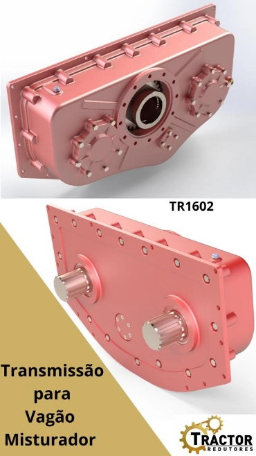 CAIXA DE TRANSMISSÃO PARA VAGÃO FORRAGEIRO Imagem CAIXA DE TRANSMISSÃO PARA VAGÃO FORRAGEIRO