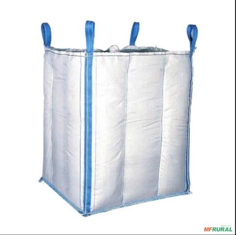 COMPRO BIG BAG ESTRUTURADO DE 2000 KG 90X90X90 COM VALVULA INFERIOR DE DIAMETRO 45cm Imagem COMPRO BIG BAG ESTRUTURADO DE 2000 KG 90X90X90 COM VALVULA INFERIOR DE DIAMETRO 45cm
