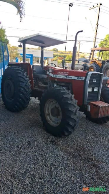 Trator Massey Ferguson 290 4X4 Ano 94