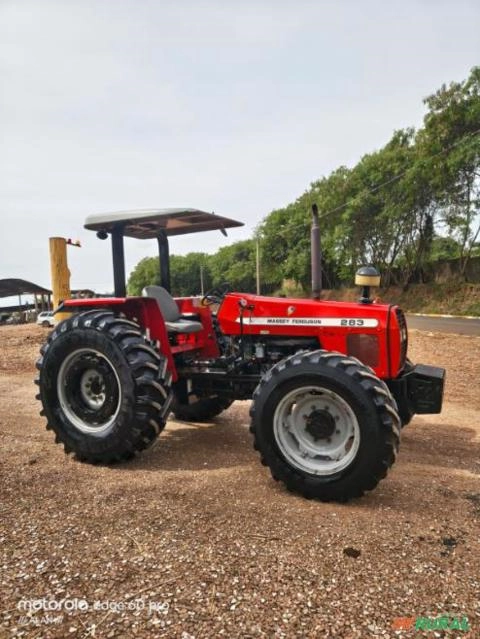 Trator Massey Ferguson 283 4X4 Ano 03 Imagem Trator Massey Ferguson 283 4X4 Ano 03