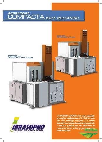 Sopradora de garrafao 10 e 20 litros PET Imagem Sopradora de garrafao 10 e 20 litros PET