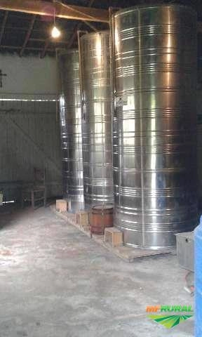 Alambique Completa para produção de Cachaça Imagem Alambique Completa para produção de Cachaça