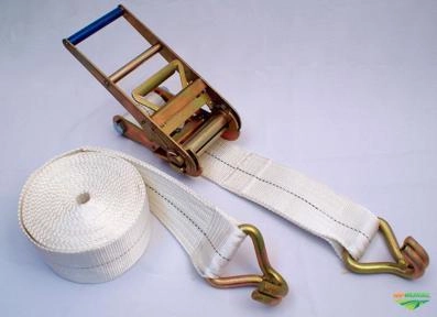 Cinta de amarração de carga com catraca Imagem Cinta de amarração de carga com catraca