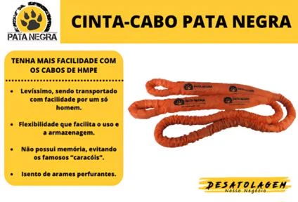 CINTA - CABO HMPE REBOQUE 30 tons X 4 m