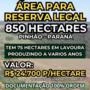 FAZENDA DE 850 HECTARES PARA RESERVA LEGAL - PINHÃO - PARANÁ