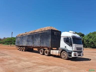 Frete  transporte biomassa, cavaco de madeira, bagaço de cana, palha de milho sabugo, caroço algodão