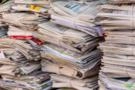 Compro jornais, revistas e papel branco Imagem Compro jornais, revistas e papel branco