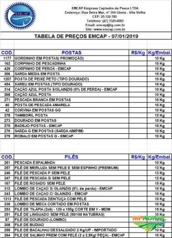 Seja um Parceiro Revendedor da EMCAP-Empresa Capixaba de Pesca em sua cidade.