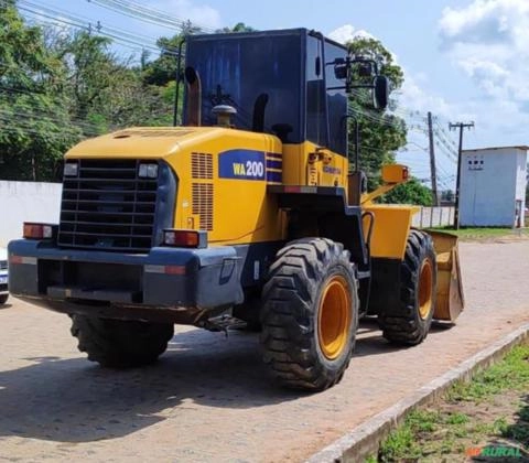 PÁ CARREGADEIRA KOMATSU WA200 REVISADA Imagem PÁ CARREGADEIRA KOMATSU WA200 REVISADA