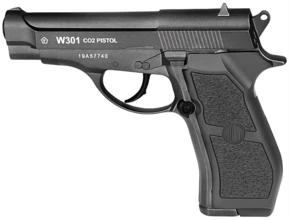 Pistola de Pressão Win Gun W301 4,5MM CO2
