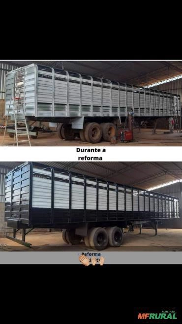Reforma carreta Imagem Reforma carreta