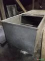 Tanque inox retangular 2000 litros com reforço interno