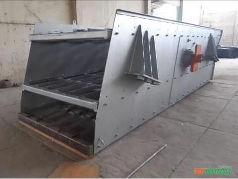 PENEIRA VIBRATÓRIA 6m X 2m COMPLETA Imagem PENEIRA VIBRATÓRIA 6m X 2m COMPLETA