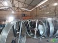 Contenção galvanizada sala de ordenha Imagem Contenção galvanizada sala de ordenha