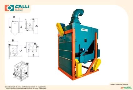 Pré-Limpeza de Cereais Imagem Pré-Limpeza de Cereais