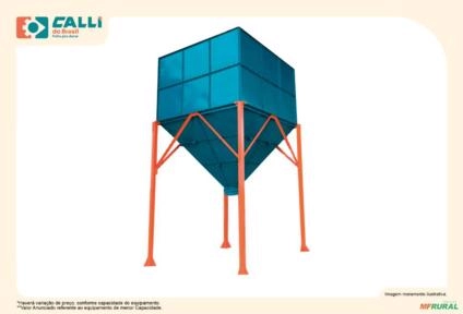 Silo com capacidade de 100 sacas Imagem Silo com capacidade de 100 sacas