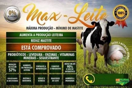 Max Leite Suplemento Para Vaca Leiteira