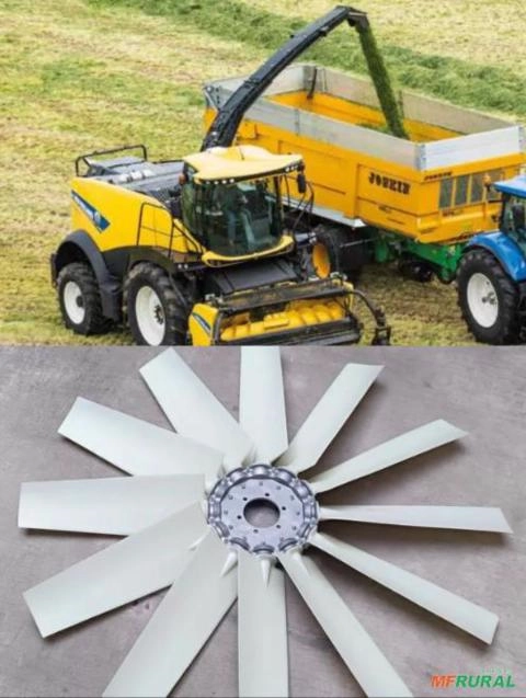 Imagem Hélice do radiador Imagem Hélice do radiador