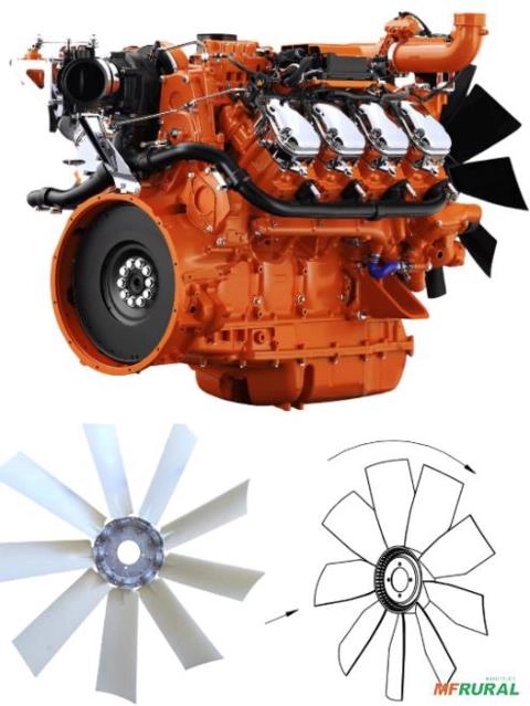 Imagem Hélice do radiador Imagem Hélice do radiador