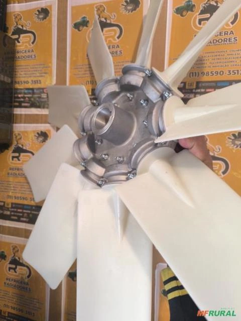 Imagem Hélice do radiador Imagem Hélice do radiador