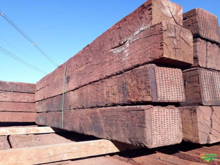 Dormente de Trem Madeira Nobre Imagem Dormente de Trem Madeira Nobre