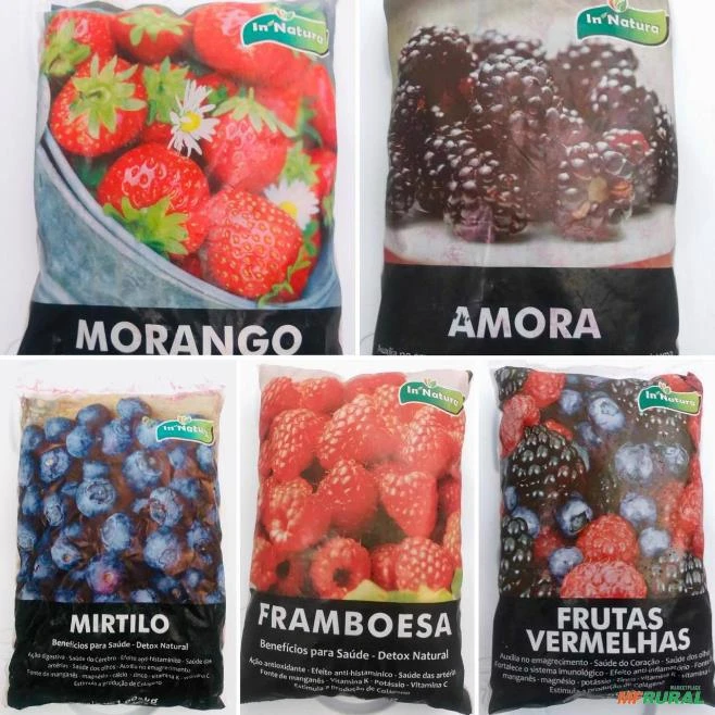 Frutas Vermelhas Congeladas