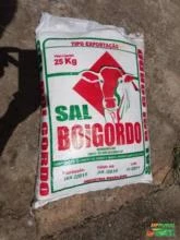 Sal Branco 25kg Para o Gado