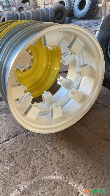 Imagem RODAS FINAS DE TRATOR PARA CULTIVO DE GRÃOS Imagem RODAS FINAS DE TRATOR PARA CULTIVO DE GRÃOS