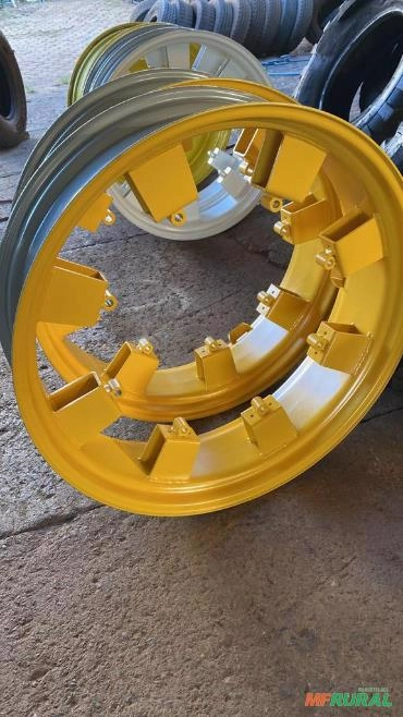 RODAS FINAS DE TRATOR PARA CULTIVO DE GRÃOS Imagem RODAS FINAS DE TRATOR PARA CULTIVO DE GRÃOS