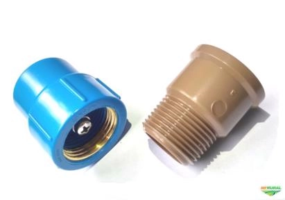 Válvula Bloqueadora Ar Hidrometro encanamento Rosca latão, Reduz até 50% Ar-closed Imagem Válvula Bloqueadora Ar Hidrometro encanamento Rosca latão, Reduz até 50% Ar-closed