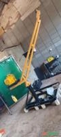 Mini grua para construção 500 kilos Imagem Mini grua para construção 500 kilos