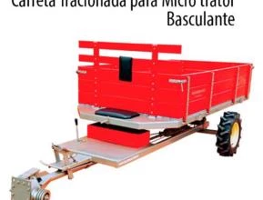 Carretas agrícolas para Micro tratores e Motocultivadores