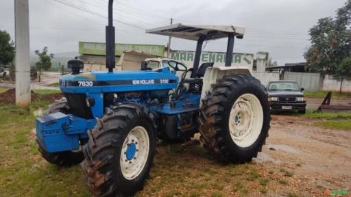 Trator New Holland 7630 4x4 ano 01