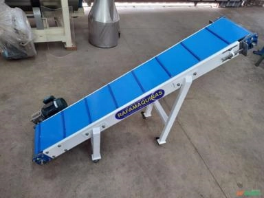 Imagem Correia transportadora de PVC/PU/SILICONE para transporte de produtos alimentícios (FDA) Imagem Correia transportadora de PVC/PU/SILICONE para transporte de produtos alimentícios (FDA)