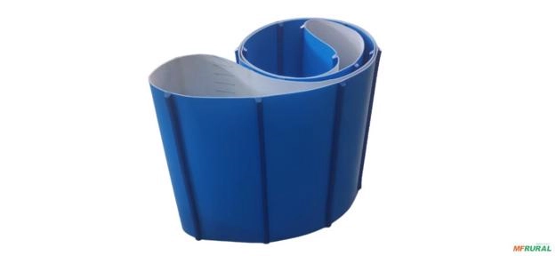 Imagem Correia transportadora de PVC/PU/SILICONE para transporte de produtos alimentícios (FDA) Imagem Correia transportadora de PVC/PU/SILICONE para transporte de produtos alimentícios (FDA)