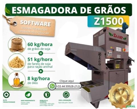 EXTRUSORA DE ÓLEO E FARELO DE SOJA Imagem EXTRUSORA DE ÓLEO E FARELO DE SOJA