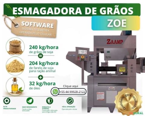 EXTRUSORA DE SOJA ZOE 240 KG / HORA Imagem EXTRUSORA DE SOJA ZOE 240 KG / HORA