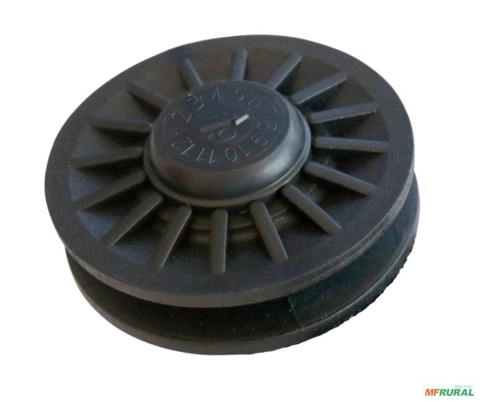 polia plástica tipo A diâmetro 80mm Imagem polia plástica tipo A diâmetro 80mm