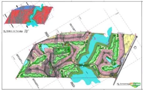 VENDE-SE LINDA ÁREA NA LAGOA DE COTIA EM RIO G. DO NORTE COM PROJETO PARA RESORT E CAMPO DE GOLFE