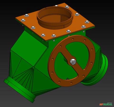 Válvula Duas Vias Manual Imagem Válvula Duas Vias Manual
