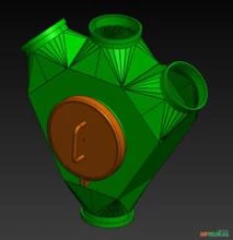 DIVISORES DE FLUXO 3 PARA 1