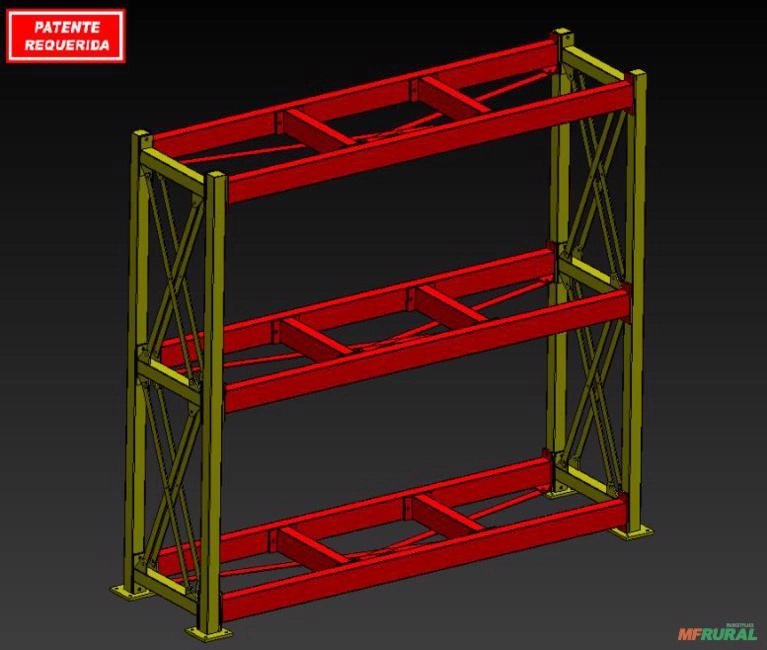 Prateleira Porta Pallete Imagem Prateleira Porta Pallete