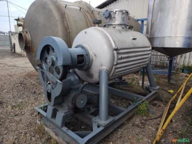 Reator horizontal Inox Imagem Reator horizontal Inox