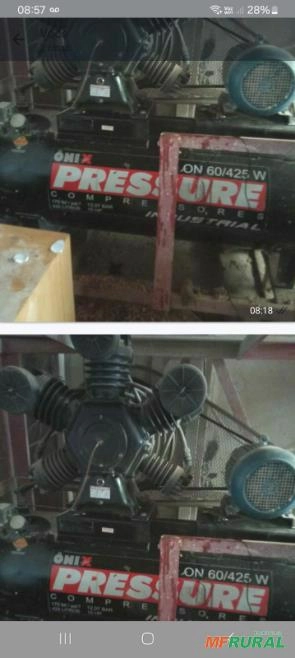 Compressor de Ar Pressure 60/425w Imagem Compressor de Ar Pressure 60/425w