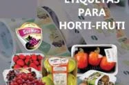 Etiquetas para Identificação- Frutas e Legumes